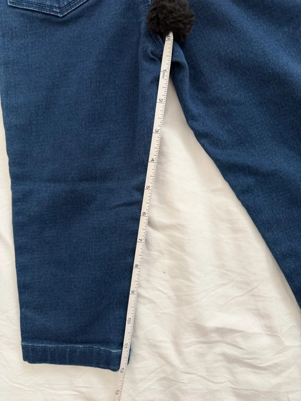 Toddler size 2T denim overalls